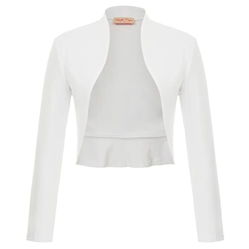 30 meilleurs Bolero Blanc Femme triés sur le volet pour vous